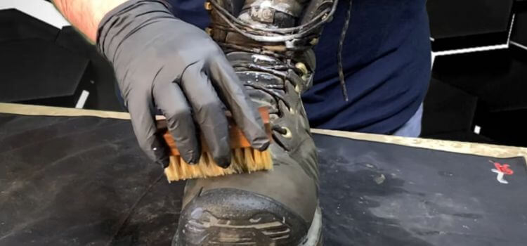 how to clean steel toe boots