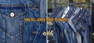 are all jeans made of denim