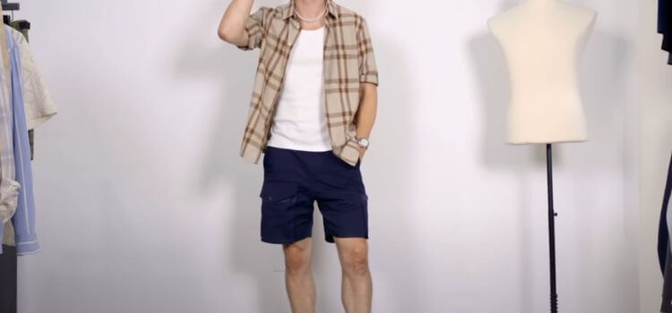 how to dress up shorts men